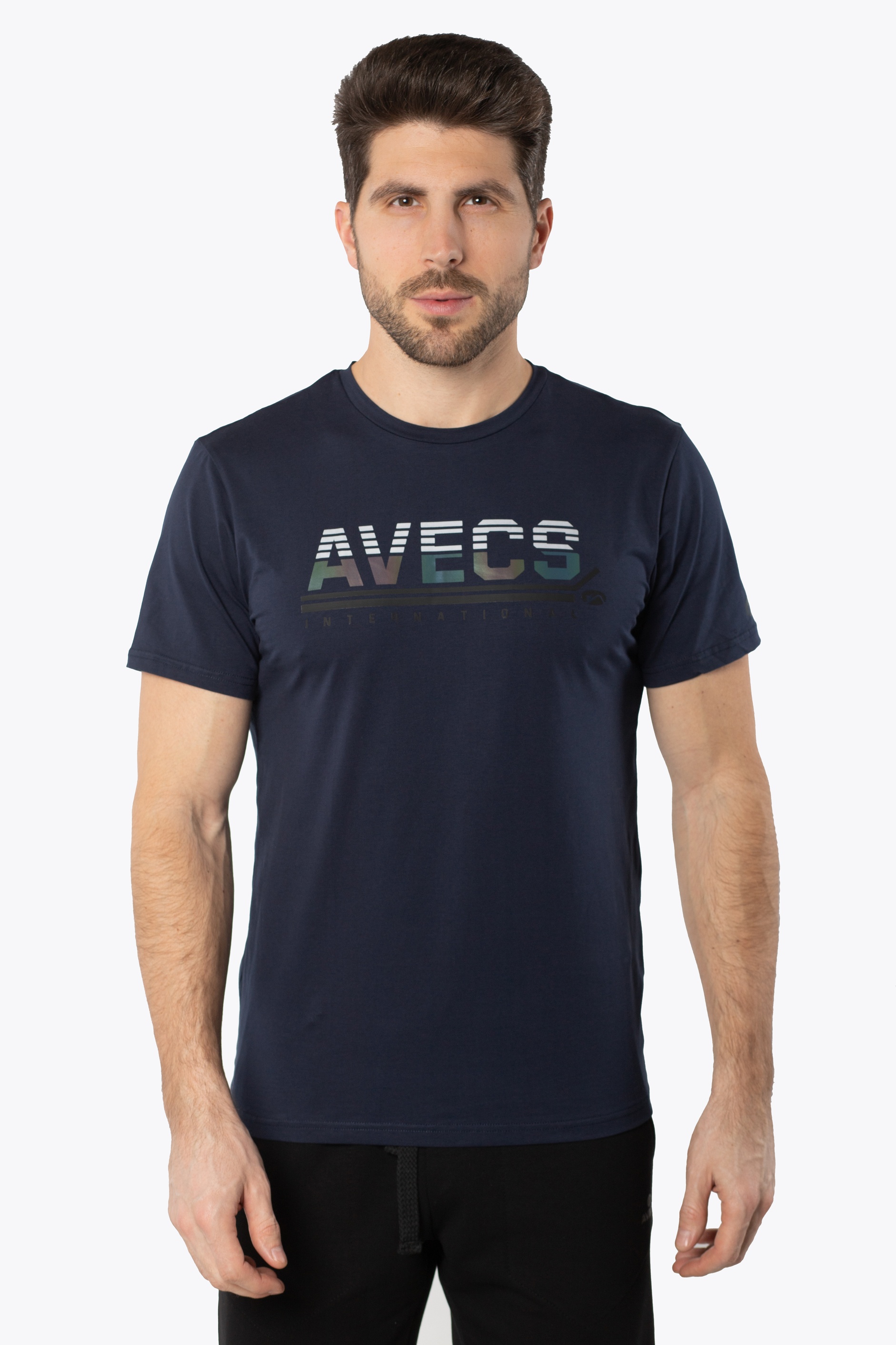 

Футболка AVECS - 30387/23 - Тёмно-Синяя, Футболка AVECS - 30387/23 - Тёмно-Синяя 2XL