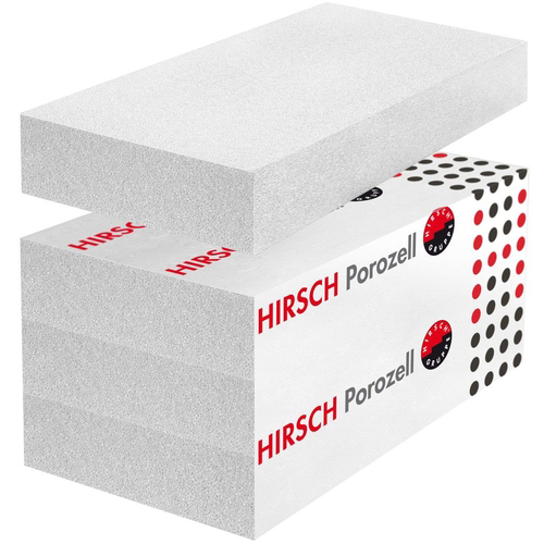 

Плиты из полистирола Hirsch 1000х500х100мм EPS 100