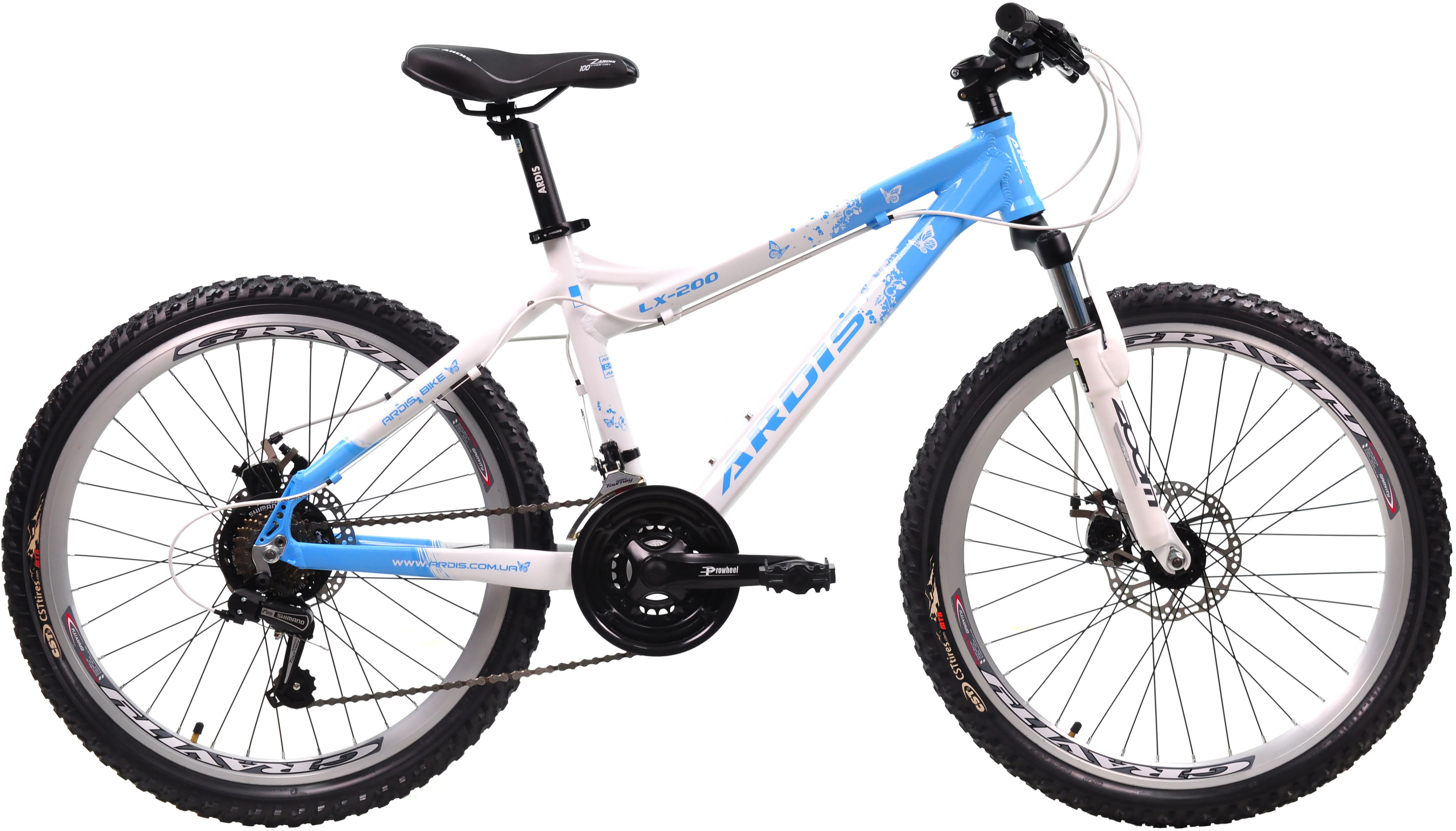 

Велосипед Ardis LX200 ECO 24" 15" 2021 Бело-голубой (01333-Г)