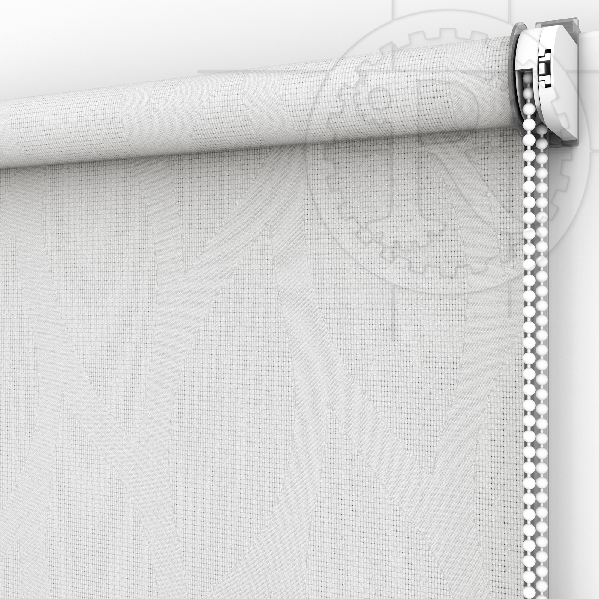 

Рулонная штора Bella 2 White 80 x 200 см