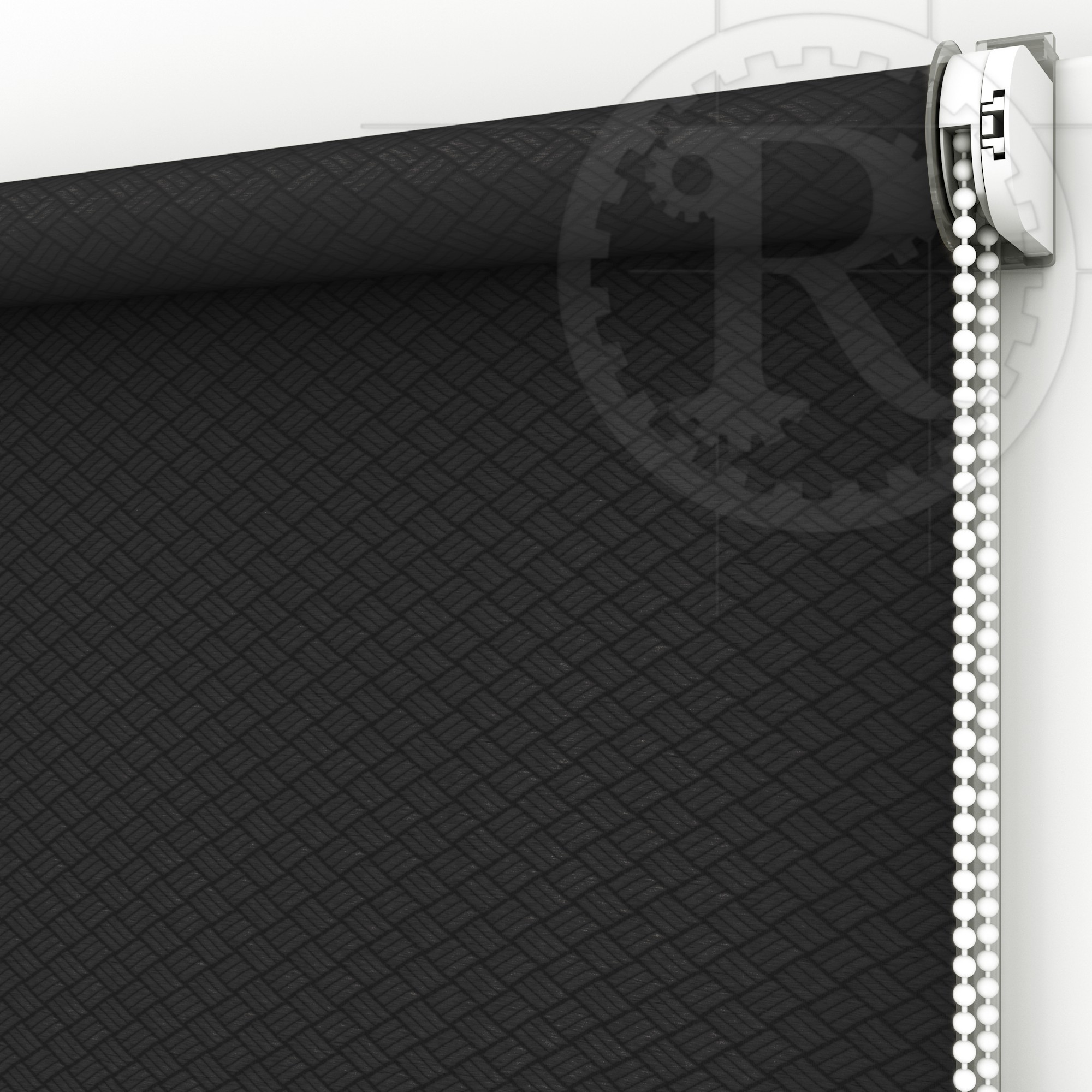 

Рулонная штора Ribbed 7650 Graphite 80 x 200 см
