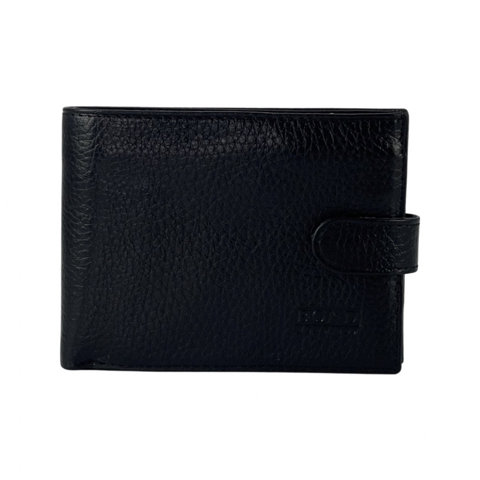 

Кошелек мужской кожаный Bond 529-281 черный, Кошелек мужской кожаный Bond 540-286 коричневый темный