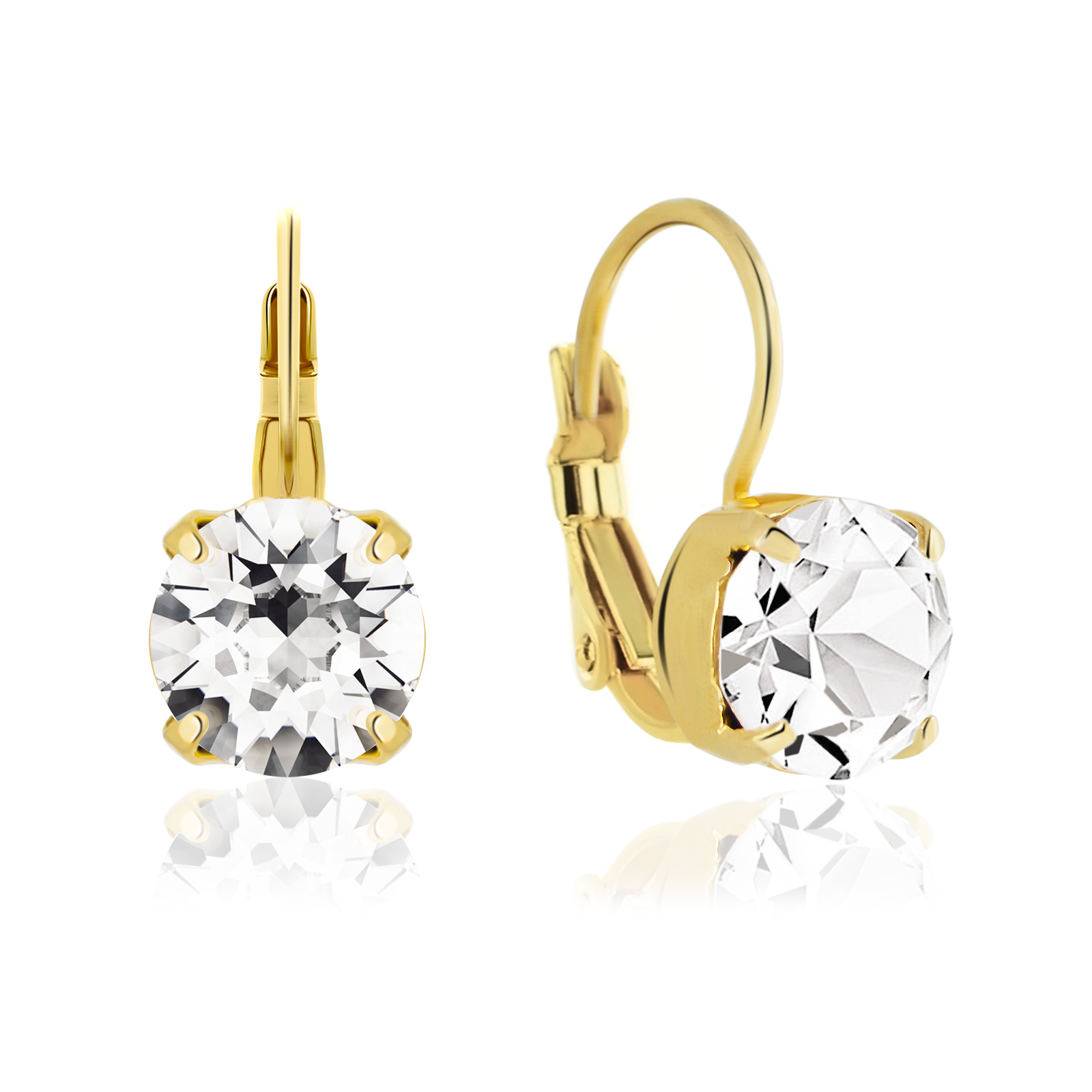 

Серьги KOBI JAS klapka 8 мм со Swarovski модели 7440-6152-02-35