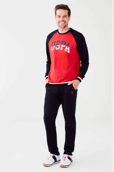

Мужской домашний костюм 18484 U.S. Polo ASSN красный M