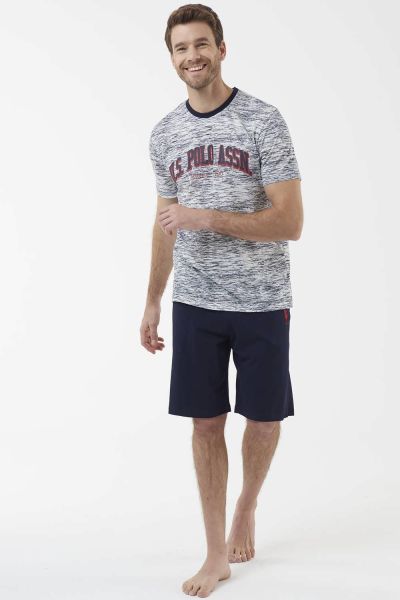 

Мужская пижама 18426 U.S. Polo ASSN темно-синяя, Мужская пижама 18426 U.S. Polo ASSN темно-синяя M
