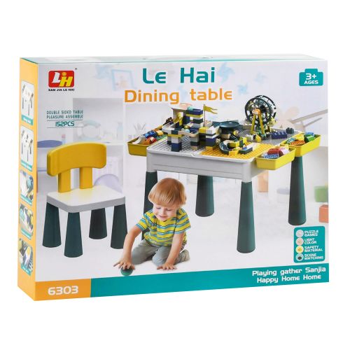 

Игровой столик "Dining table" с конструктором, 152 детали