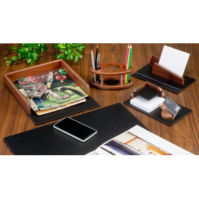 

Настольный набор Bestar деревянный Jazz на 5 предметов Орех (5152HDX)