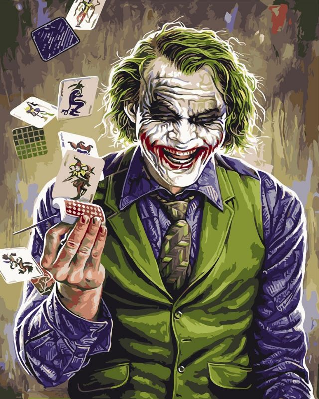 

Джокер. Раскраска без коробки. Brushme 40x50