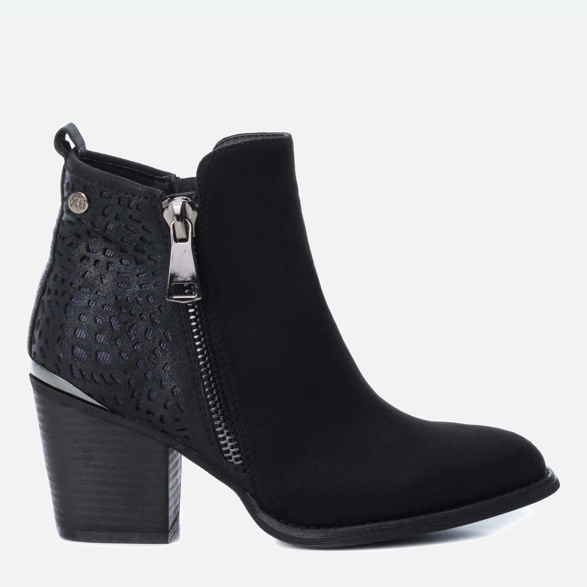 

Ботильоны XTI Microfiber Combined Ladies Ankle 48249-1 36 22 см Черные