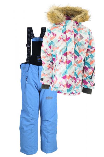 

Зимний термо комплект (куртка+полукомбинезон) Ice PIDILIDI с голубыми штанами 1098-03/1008-04 110