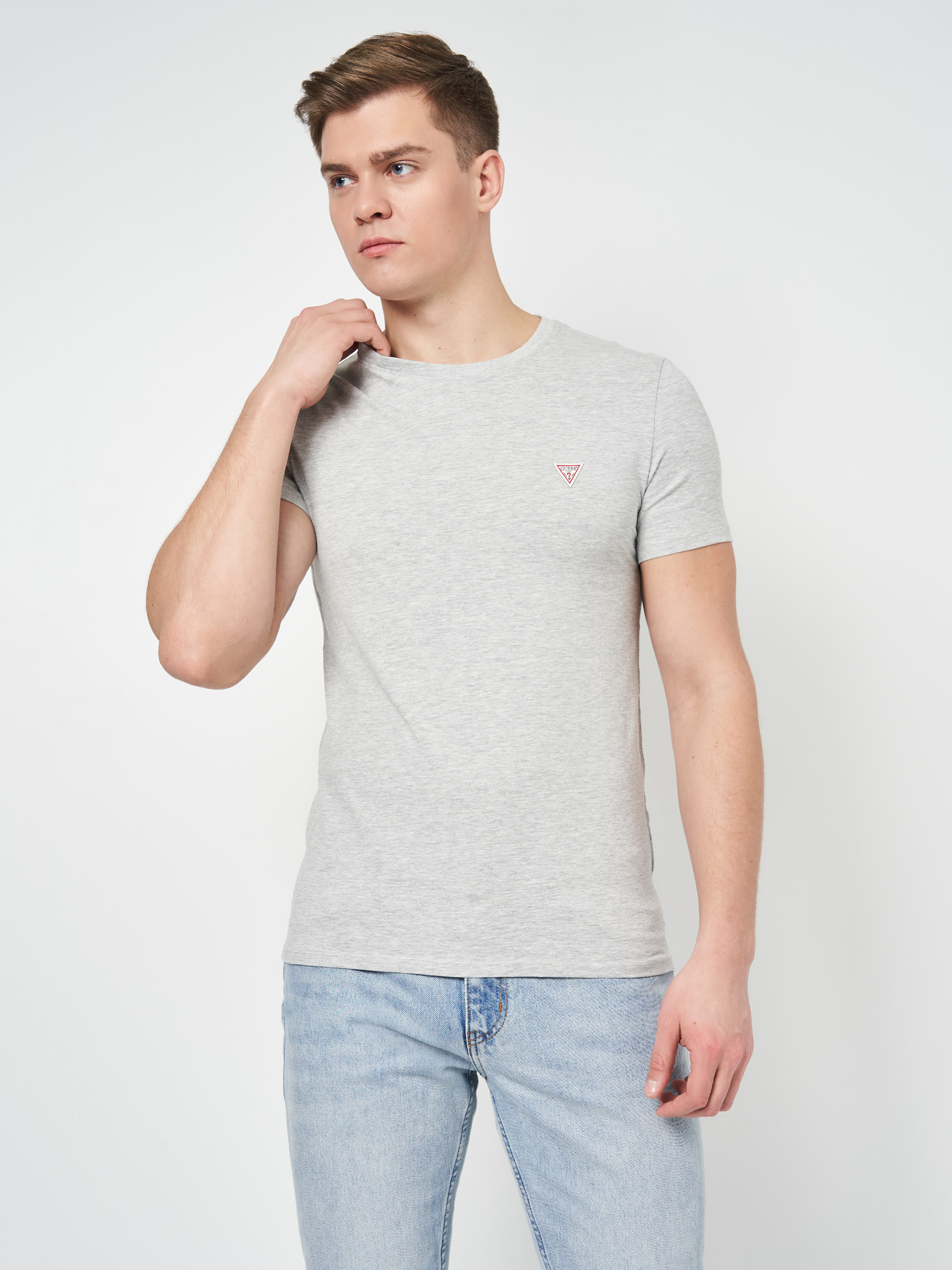 

Футболка Guess M1RI24-J1311 S Light Heather Grey