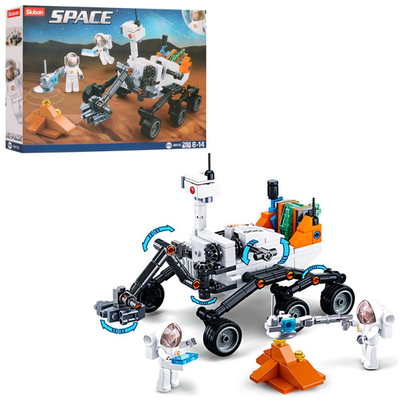 

Конструктор SLUBAN Space марсохід фігурки M38-B0733