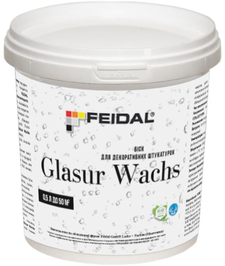 

Воск для декоративных штукатурок Feidal Glasur Wachs 0.5 л (4820232443408)