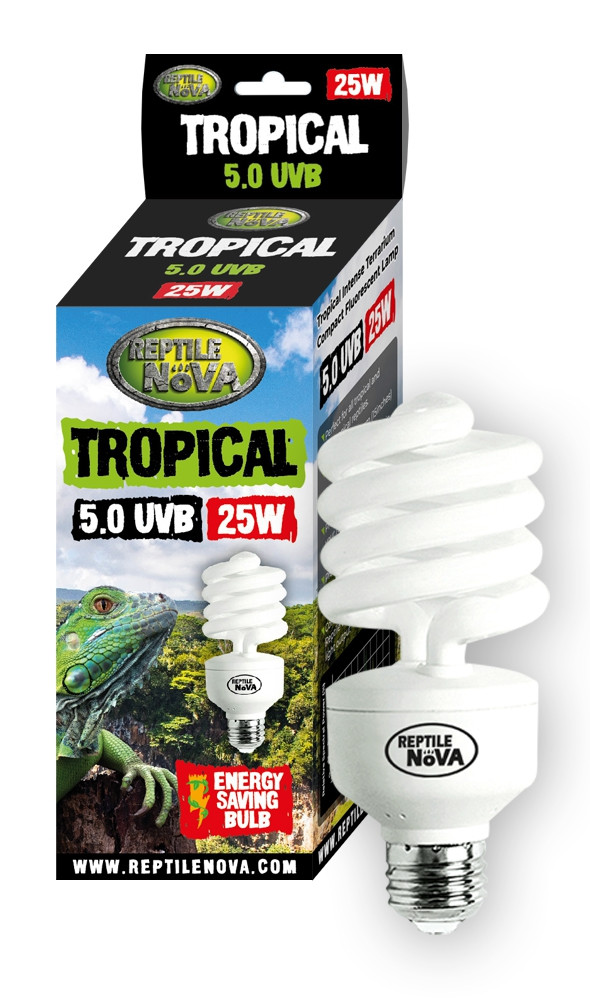 

Люминесцентная лампа REPTILE NOVA UVB-25W-5.0-TROPICAL