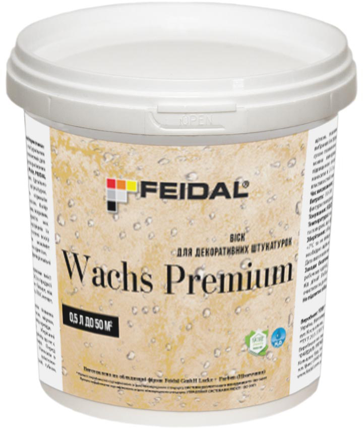 

Воск для декоративных штукатурок Feidal Wachs Premium 0.5 л (4820232444757)