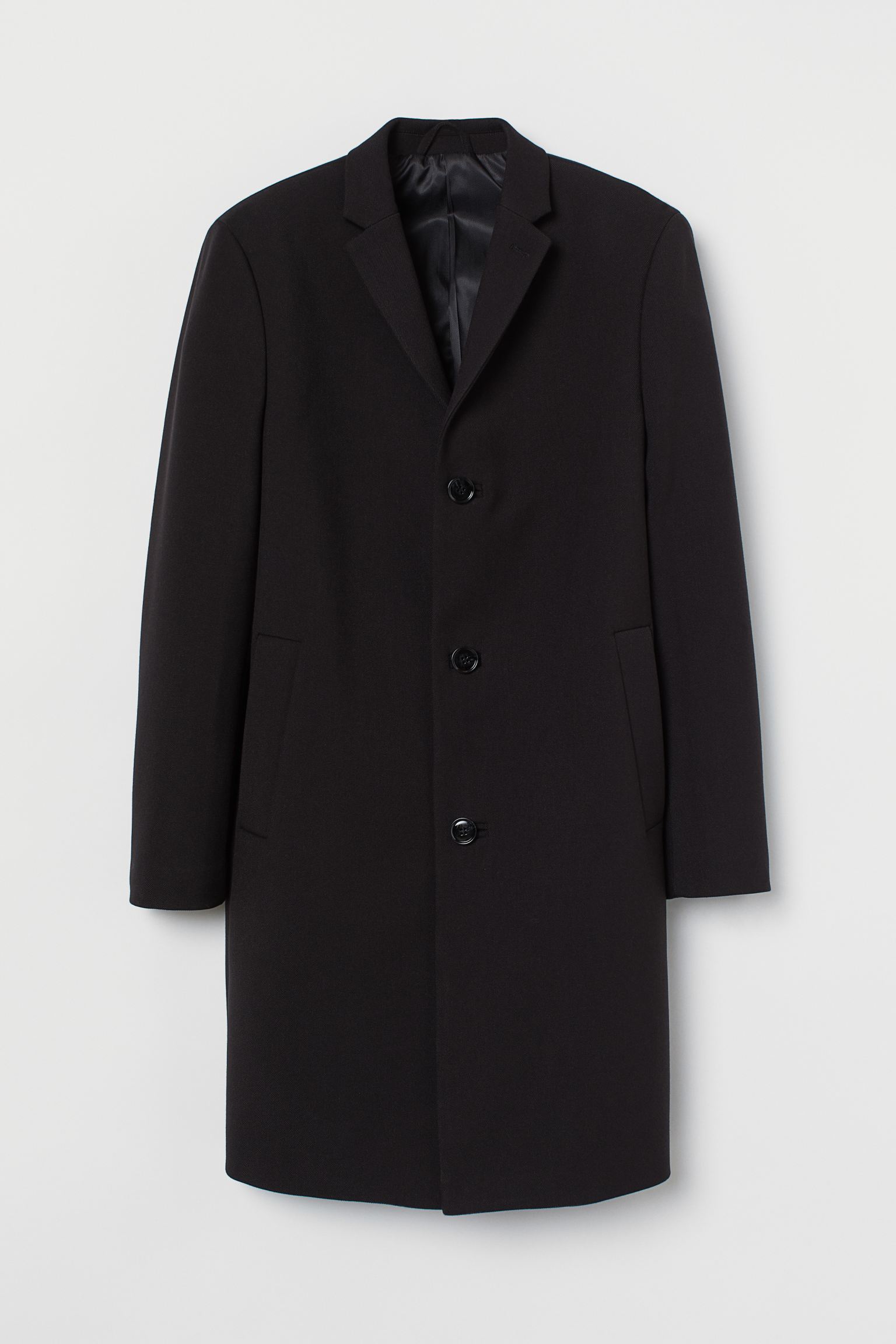 

Пальто H&M  черный 1512839922, Пальто H&M 46 черный 1512839922