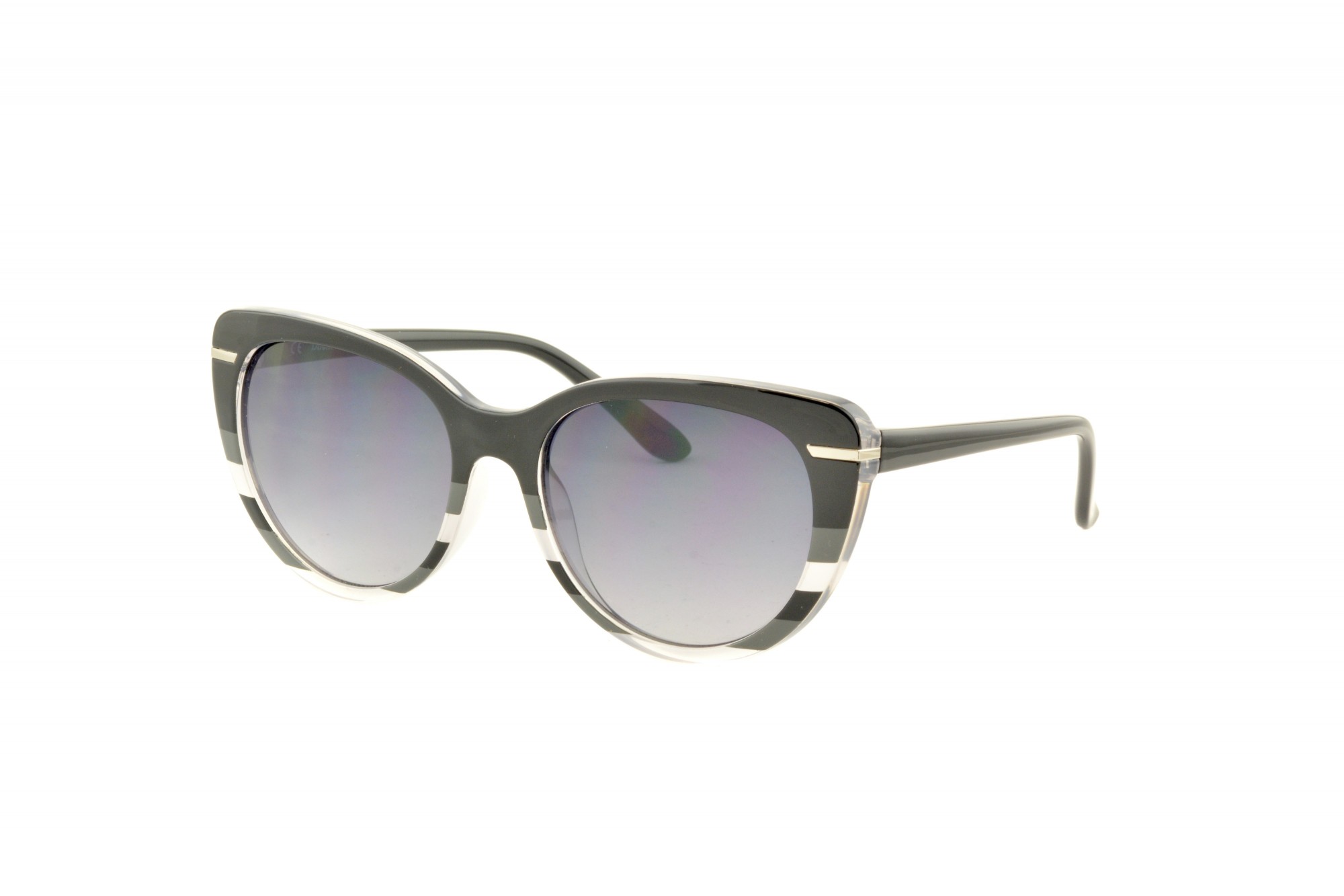 

Солнцезащитные очки женские пластиковые градиентные Dackor 187 Nero