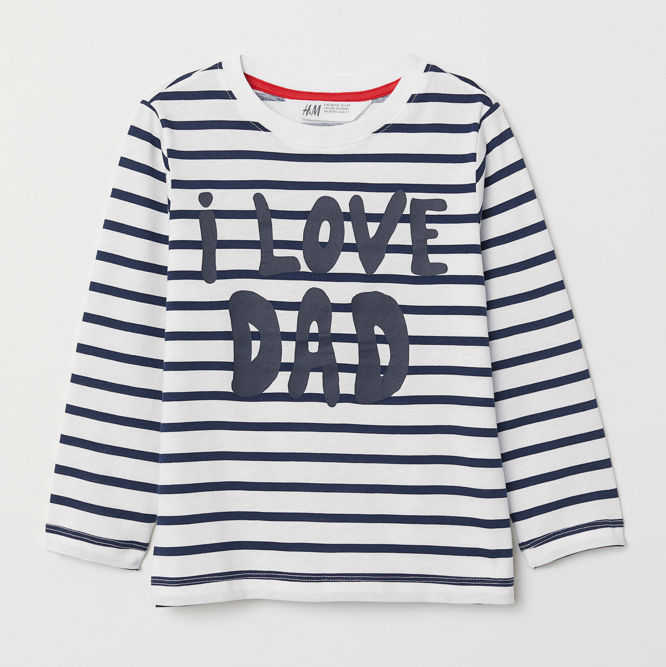 

Футболка с длинными рукавами H&M 0682854 9 122-128 см Белая (СА2000001896723)