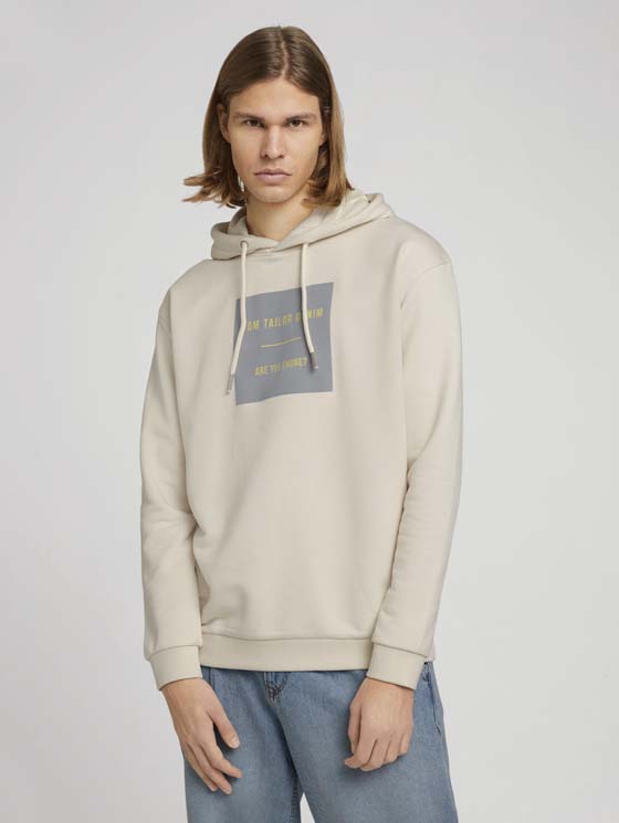

Худи Tom Tailor 1025416-10354  Бежевое, Худи Tom Tailor 1025416-10354 L Бежевое