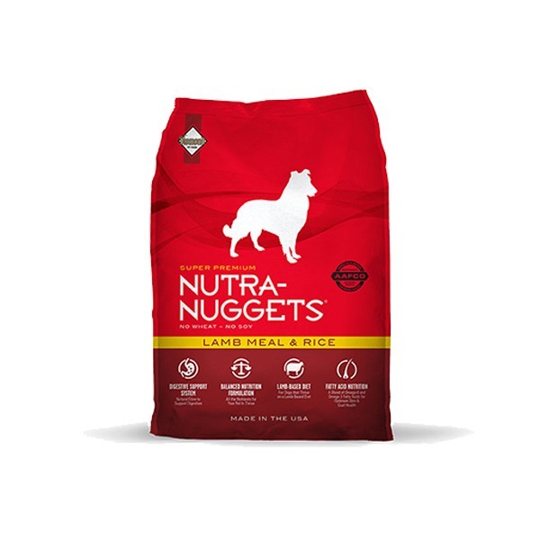 

Nutra Nuggets Dog Lamb and Rice Сухой корм для взрослых собак, с ягненком и рисом (15 кг)