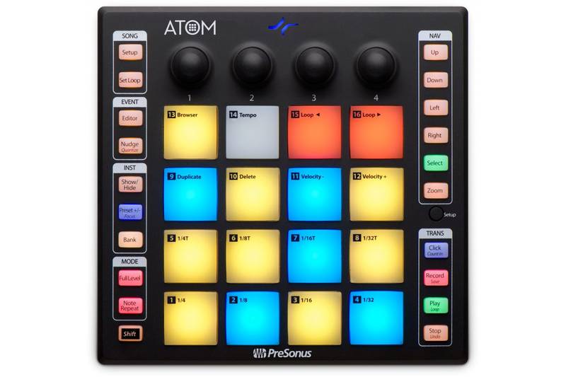 

MIDI контроллер и MIDI клавиатура PRESONUS ATOM 93440