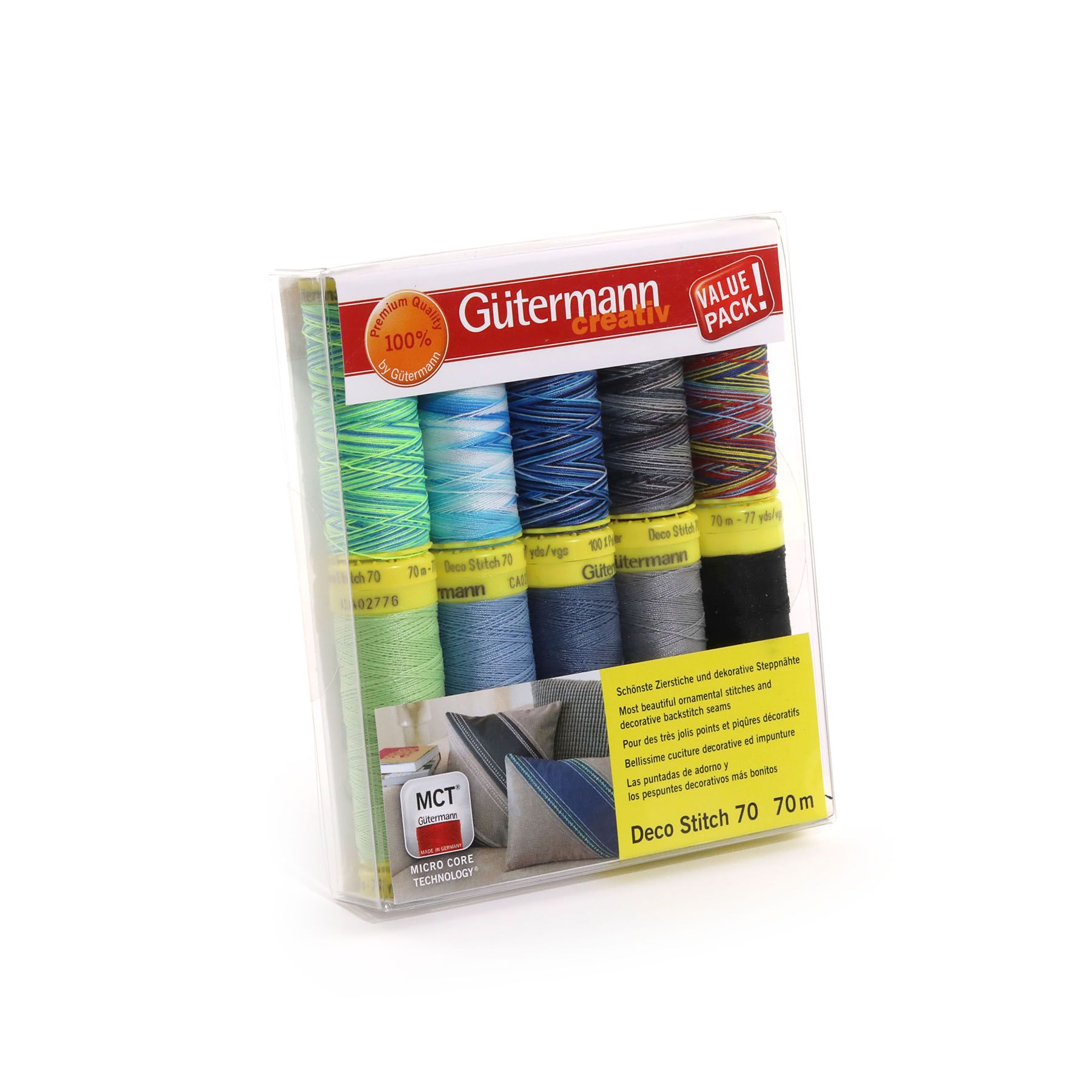 

Набор швейных ниток Gutermann Deco Stitch 2 702166