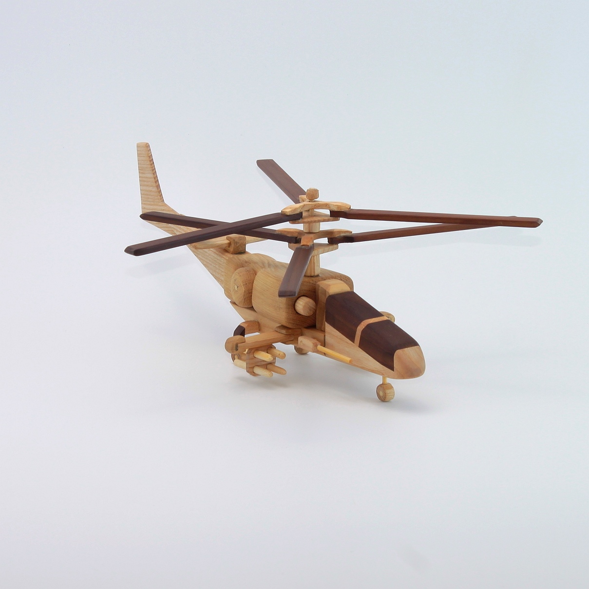 

Деревянный Конструктор Модель Вертолет Multi-winged Helicopter WPG 300*120*120 мм Ручная Работа Подарочный Набор