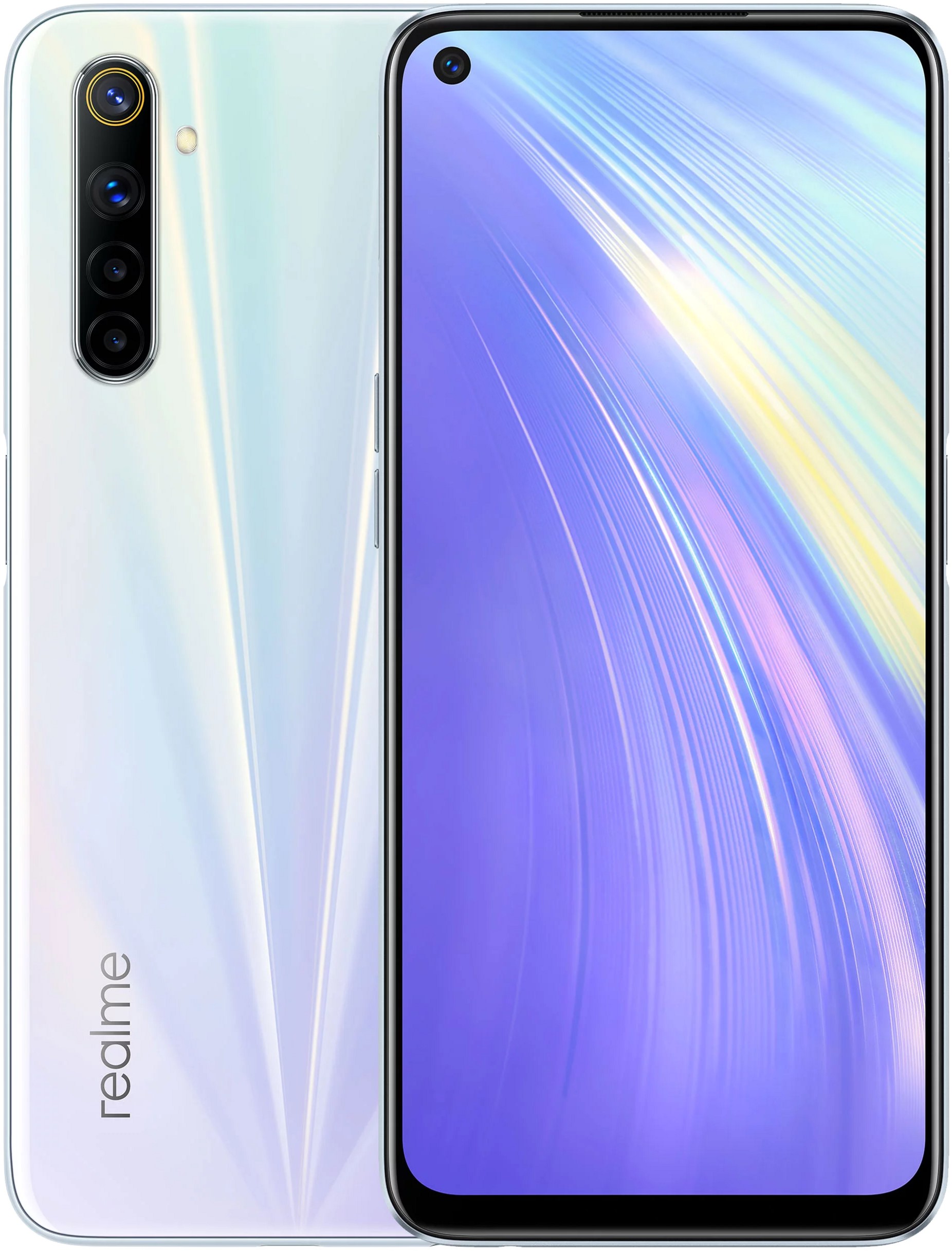 

Мобильный телефон Realme 6 8/128GB White