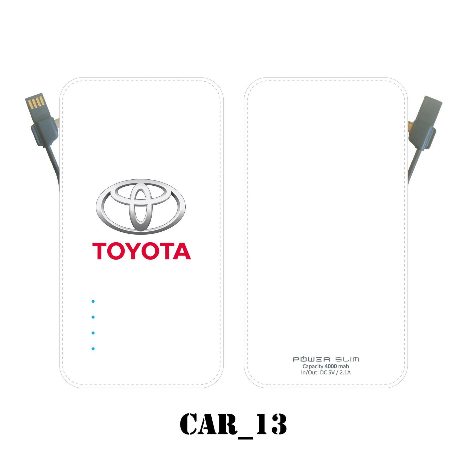 

УМБ Power Slim 4000 mAh Car 13 2110176