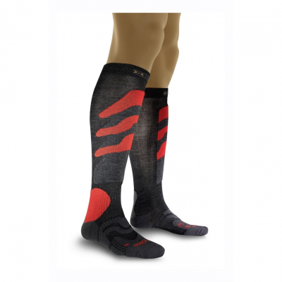

Термоноски X-Socks Ski Precision - Anthracite/red, Термоноски X-Socks Ski Precision 45-47 Anthracite/red