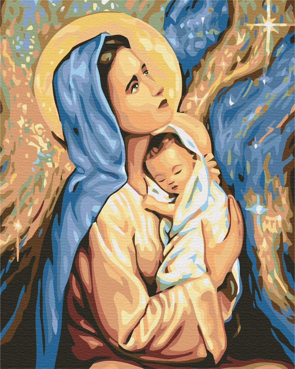 

Картина по номерам Мария и Иисус, 40х50 Brushme (BS24165) (0098-1121)