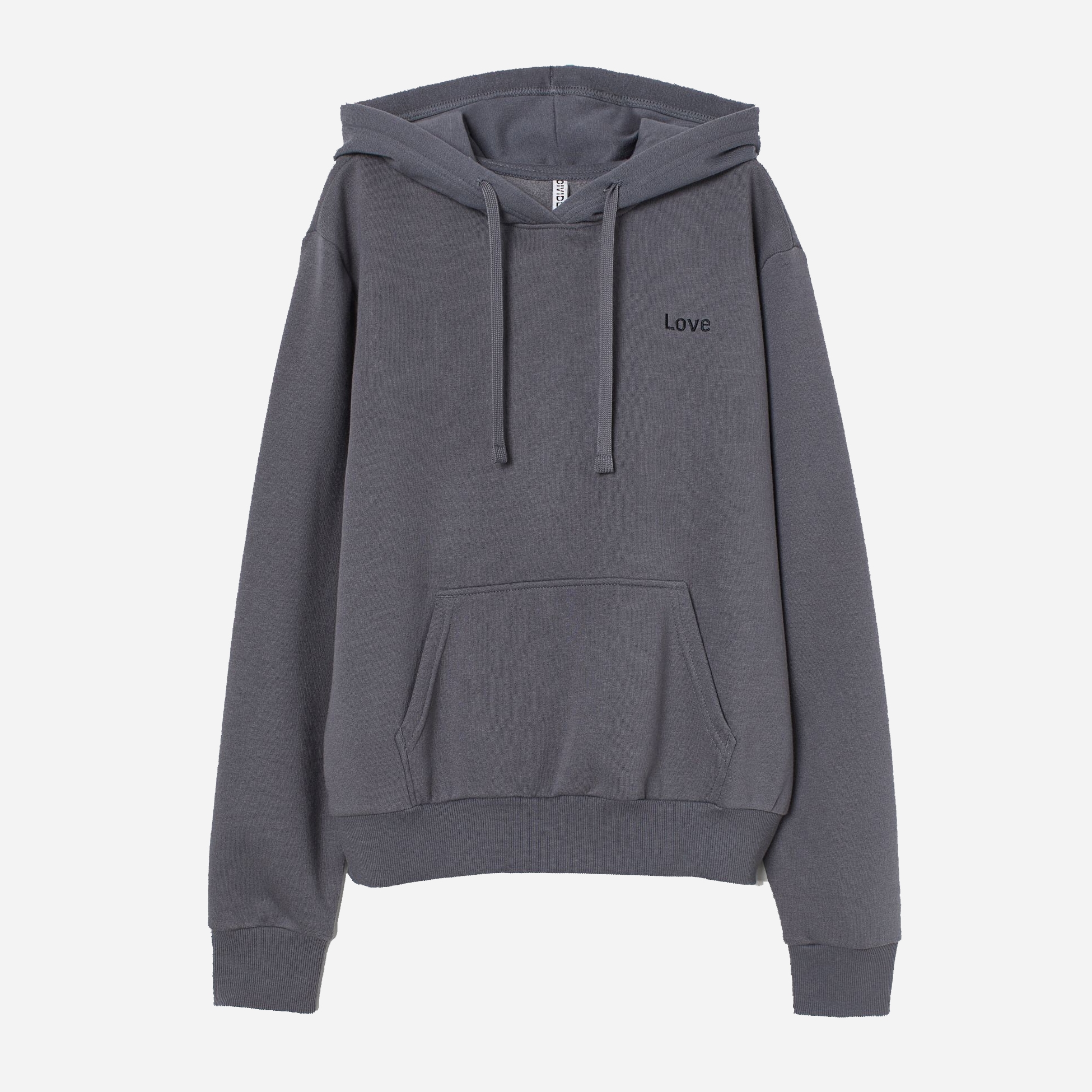 

Худи H&M 1412-715624 S Серое