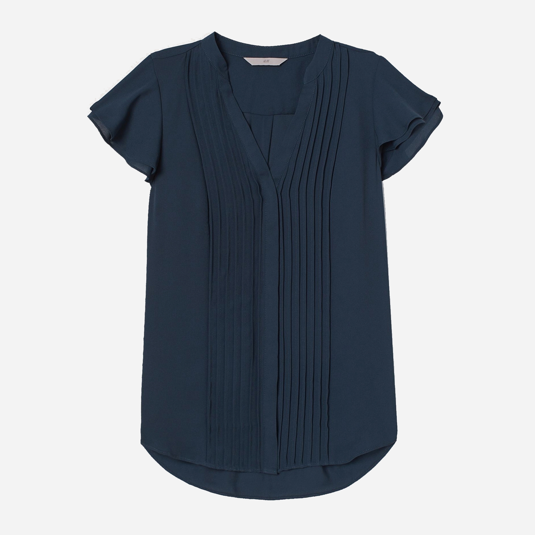 

Блузка H&M 1603-8723781 36 Темно-бирюзовая