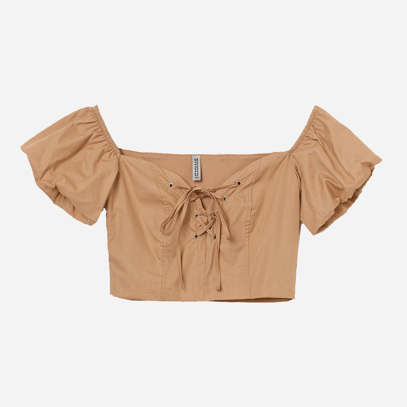 

Топ H&M 2004-7448920  Темно-бежевый, Топ H&M 2004-7448920 40 Темно-бежевый
