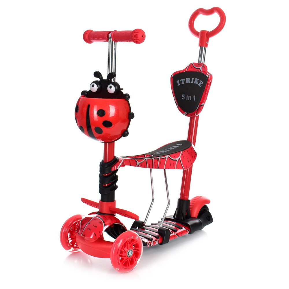 

Самокат 5 в 1 iTrike Maxi JR 3-058-I-WP16 Red (JR 3-058-I)