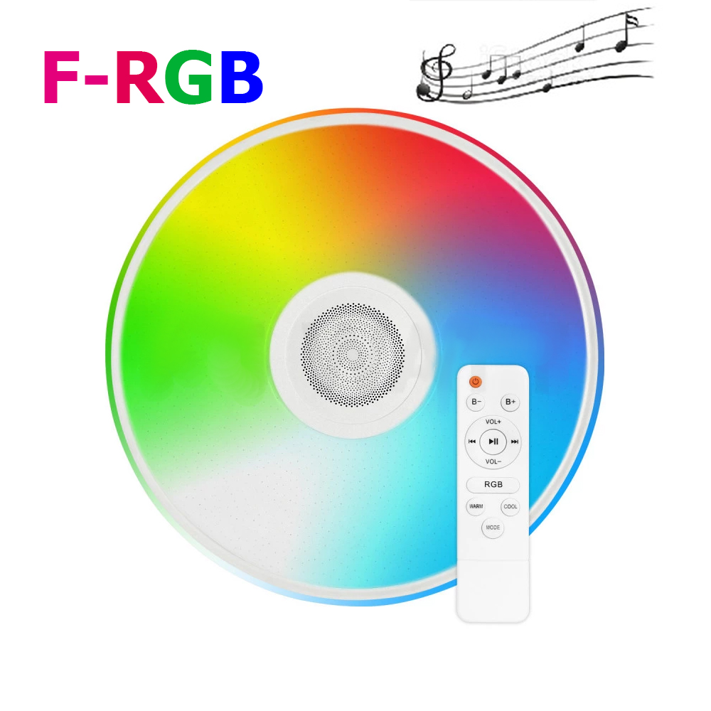 

Люстра светодиодная с пультом с RGB подсветой и динамиком Sneha (997239 80w RGB Music)