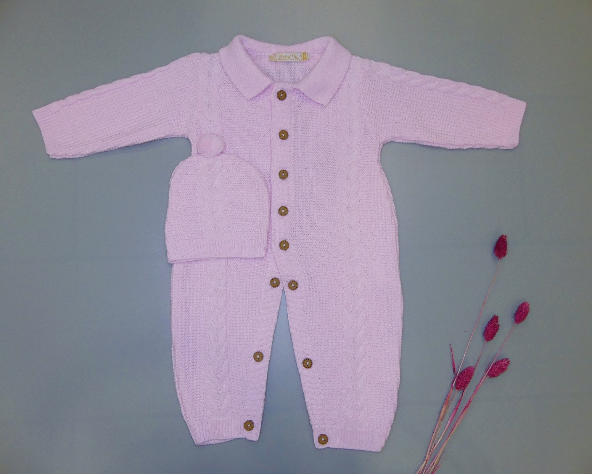 

Чоловічки Babymy 74см,6-9 місяців, рожевий
