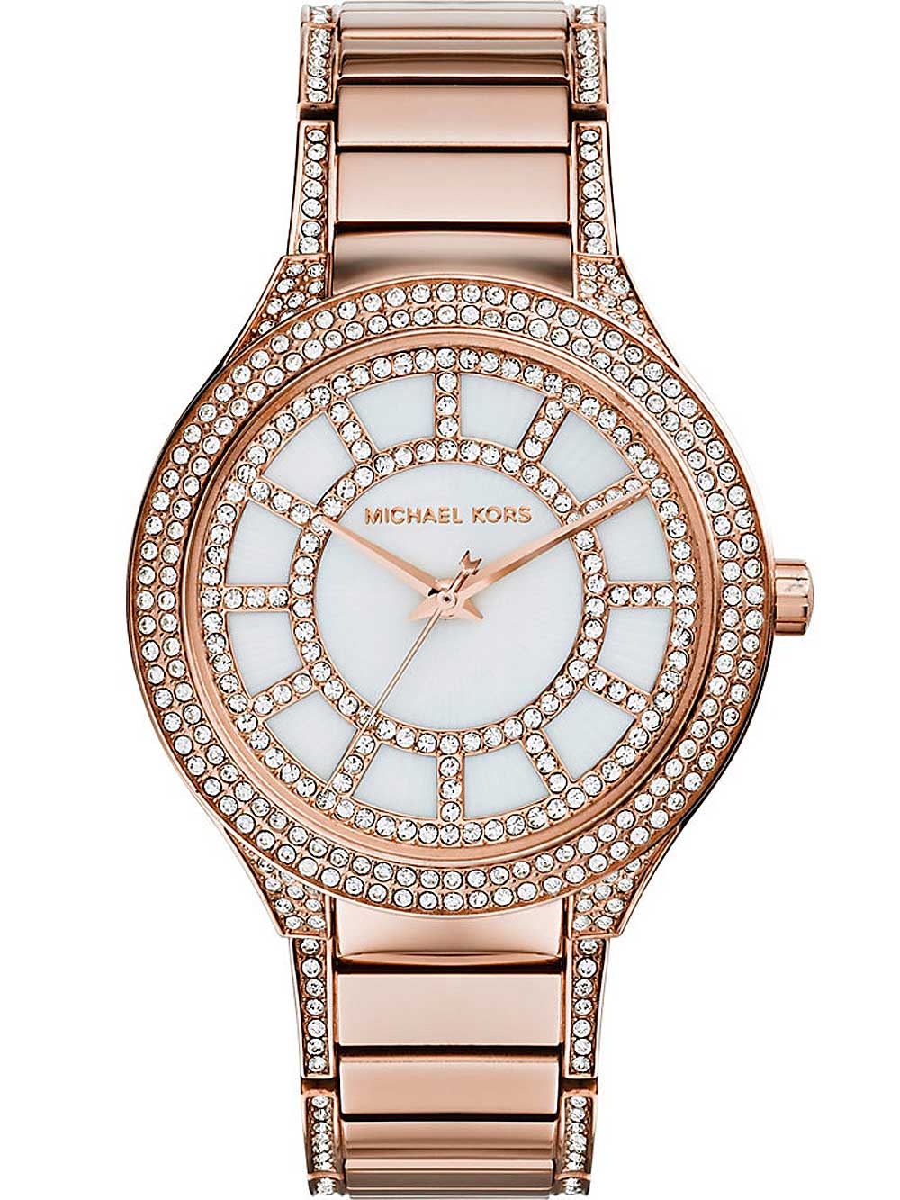 Michael kors hot sale clear watch