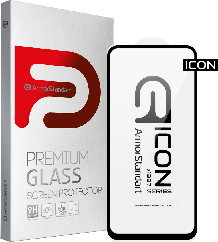 

Защитное стекло ArmorStandart Icon для Xiaomi Redmi Note 11 Pro Black