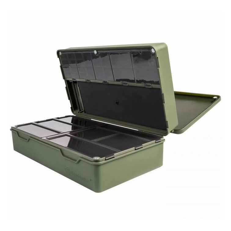 

Коробка RidgeMonkey Armoury Tackle Box с поводочницами 33x19x10.5 cm