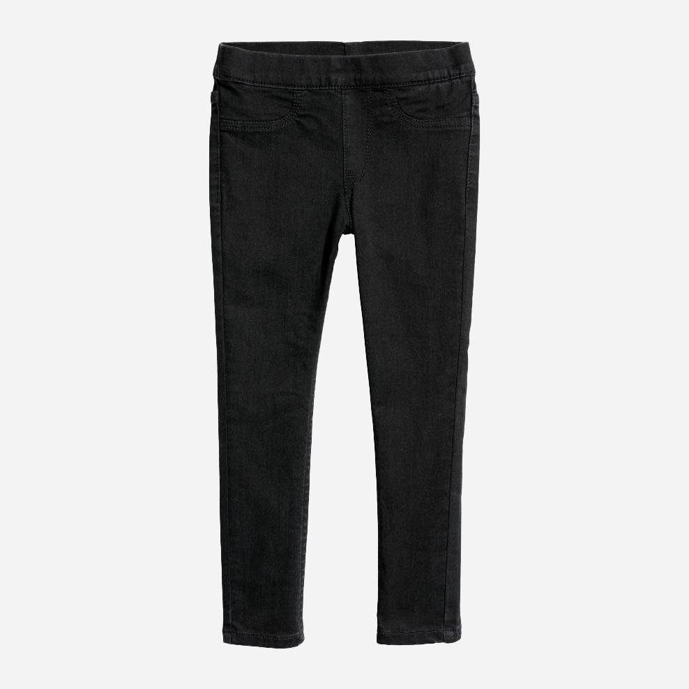 

Джеггинсы H&M 95568498 104 см Черные