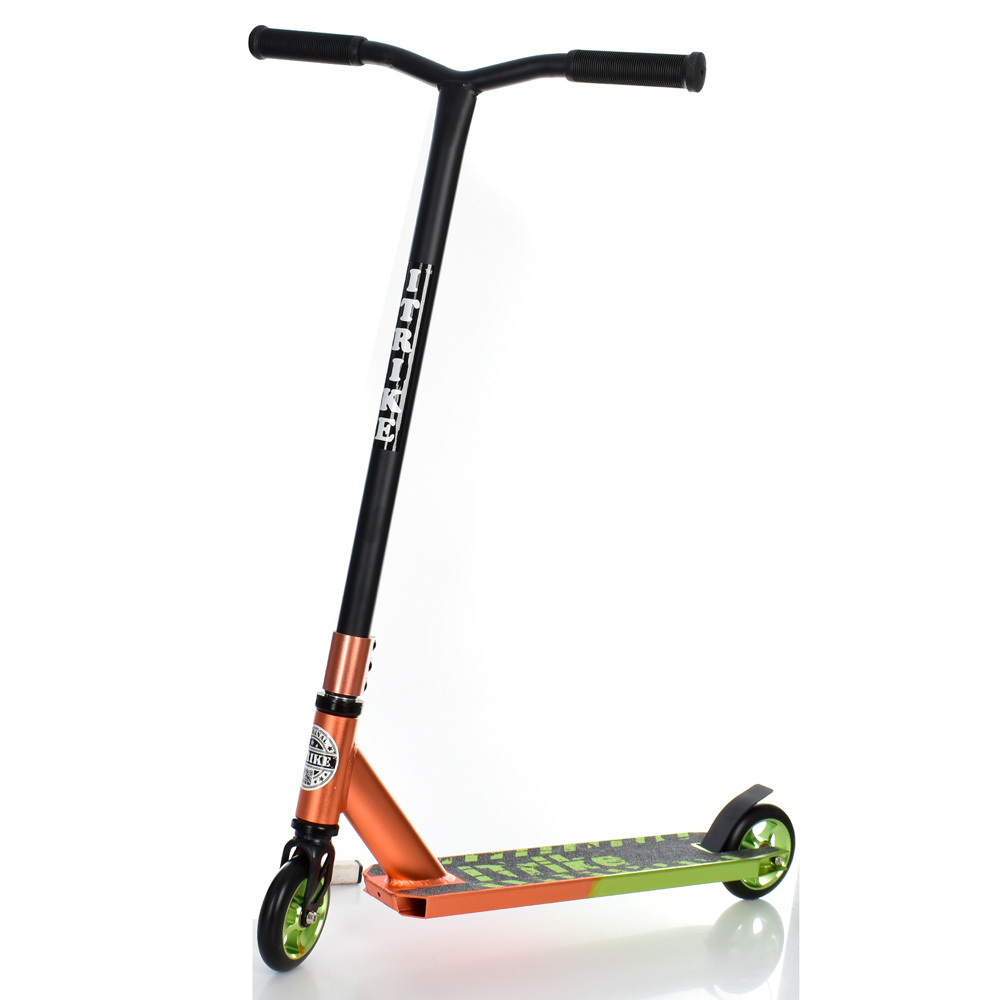 

Самокат трюковый iTrike SR 2-067-4-ORGR Black-Orange-Green (SR 2-067-4)