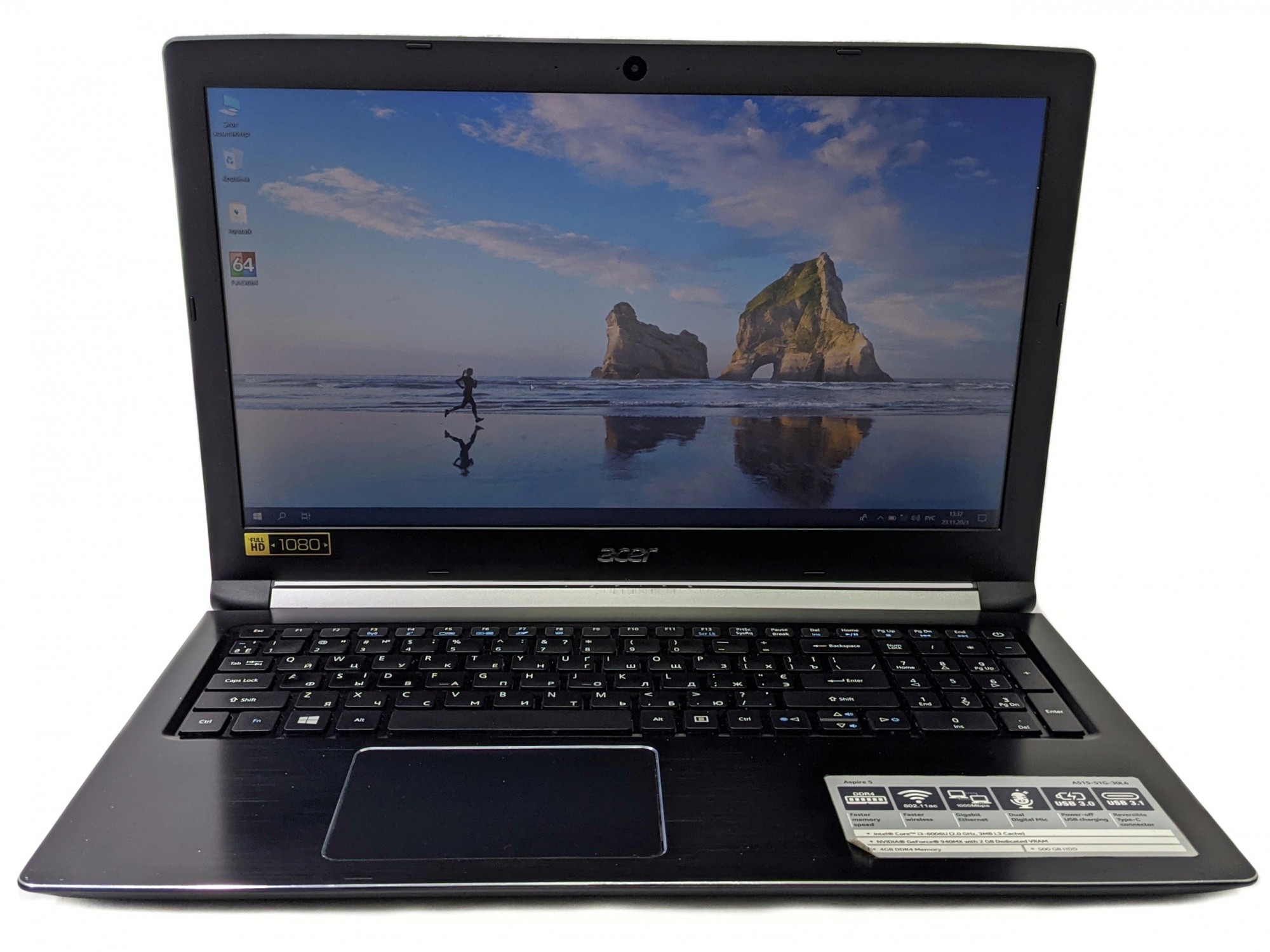 Игровой ноутбук Acer Aspire 5 A515 FHD/i3-6006U/8Gb/SSD120/Nvidia 940MX -  2GB Б/У – фото, отзывы, характеристики в интернет-магазине ROZETKA от  продавца: MTvn | Купить в Украине: Киеве, Харькове, Днепре, Одессе,  Запорожье, Львове