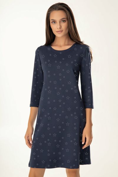 

Сорочка из хлопка Jasmine Albina  сине-серебряная 4506/52, Сорочка из хлопка Jasmine Albina S сине-серебряная 4506/52