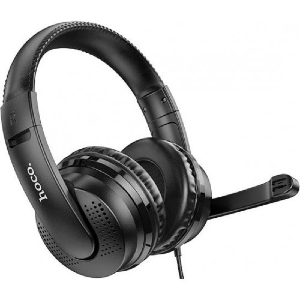 

Гарнитура Hoco W103 Наушники игровые для ПК Black