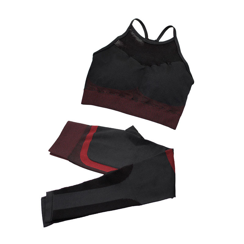 

Женский комплект лосины и топ The Queen Jane 2002 Red-Black L для фитнеса йоги спортзала (K/OPT2_6883-24186)