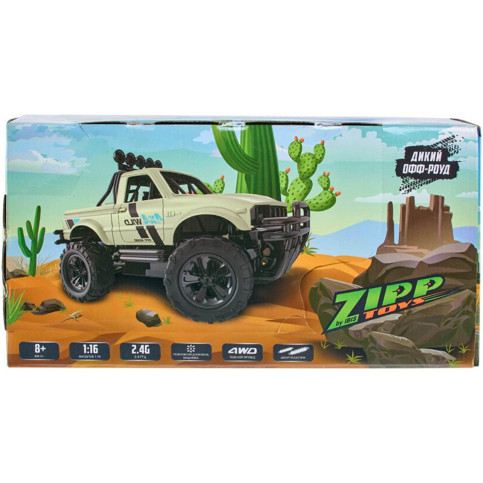 

Машинка на радиоуправлении Дикий офф-роуд ZIPP Toys HJ807