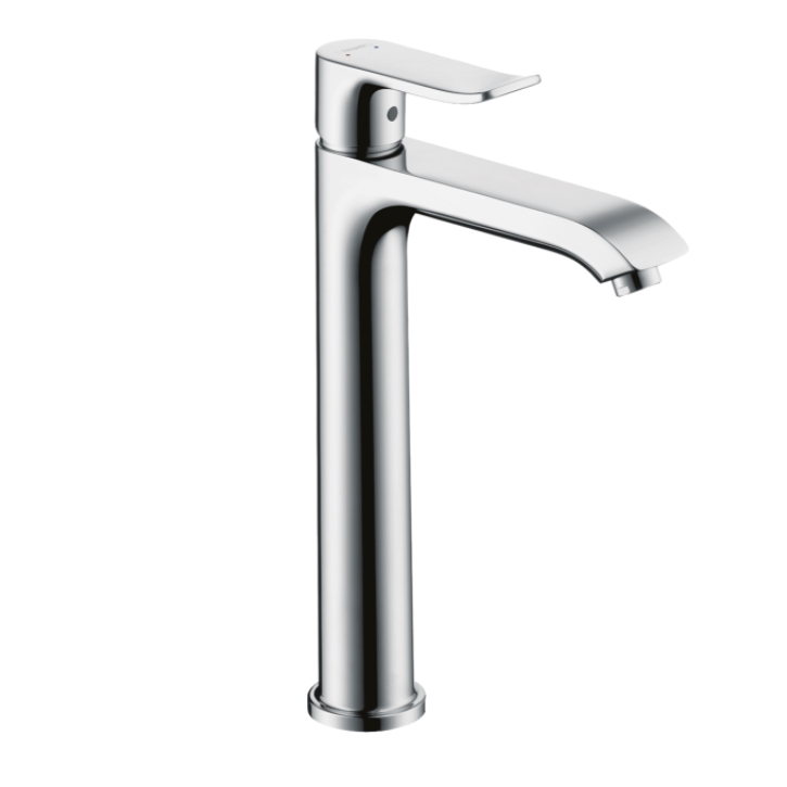 

Смеситель для умывальника Hansgrohe Metris с донным клапаном, хром (31183000)