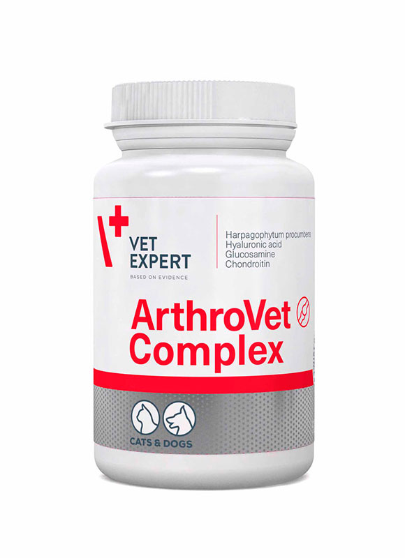 

VetExpert ArthroVet Complex (АртроВет Комплекс) профилактика и лечение суставных хрящей и суставов 60 капсул