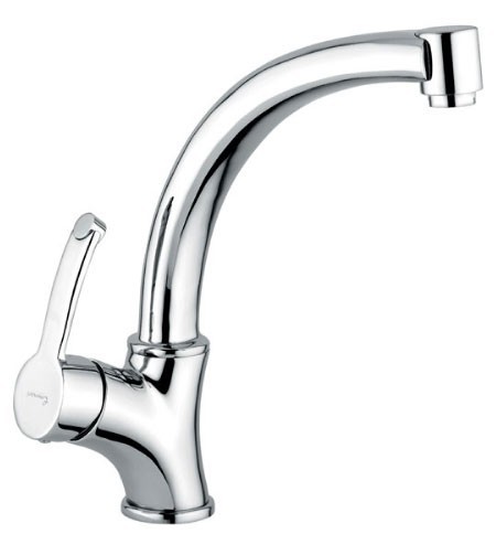 

Кухонный смеситель EMMEVI PLANET CS81007 поворотный излив, матовый-хром